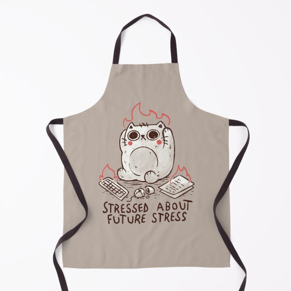 Item preview, Stressed About Future Stress Cute Cat designed and sold by koalateess.