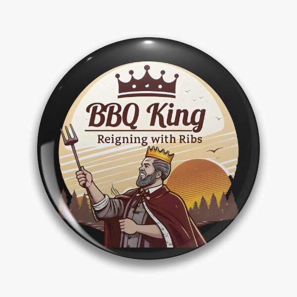 Item preview, bbq king designed and sold by GogoGrove.