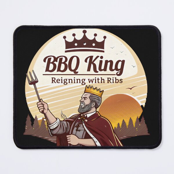Item preview, bbq king designed and sold by GogoGrove.