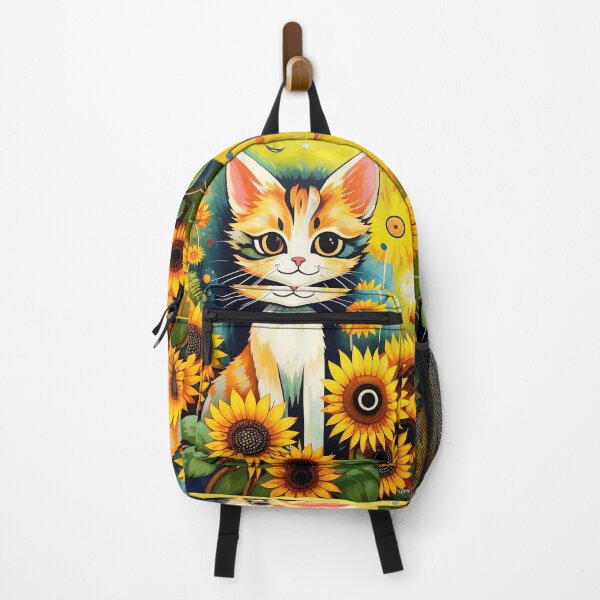 Item preview, A beautiful kitten among the sunflowers. designed and sold by Natalia-Vlad.
