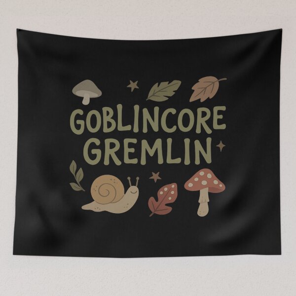 Item preview, Goblincore Gremlin – Chaotic Nature Aesthetic Tee designed and sold by ALITOPRINCE.