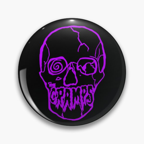 The Cramps - Skull Horror Pin