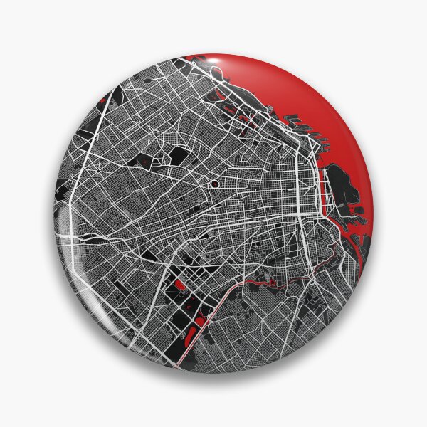 Item preview, Buenos Aires City Map of Argentina - Oriental designed and sold by deMAP.