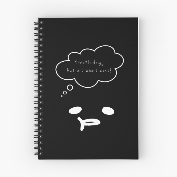 Item preview, Maybe Tomorrow – Functioning, But at What Cost? ( Dark Ver. ) designed and sold by mintmono-studio.