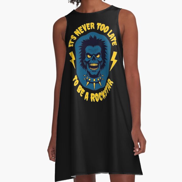 Item preview, Zombie - It's Never too Late to Be a Rockstar designed and sold by NightTimeJ.
