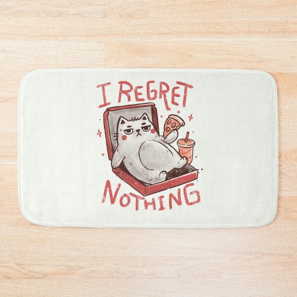 Item preview, I Regret Nothing Ironic Boring Cat designed and sold by koalateess.