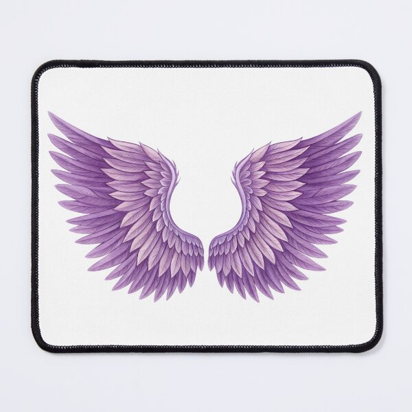 Item preview, Elegant purple angel wings designed and sold by elkuni.