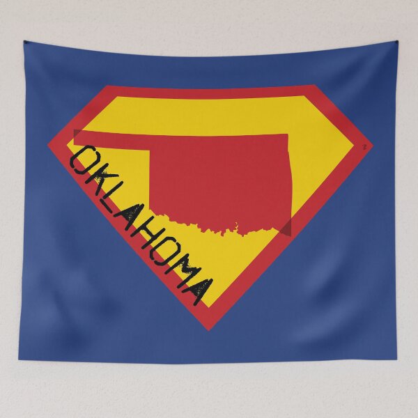 Item preview, OKLAHOMAN OKIE SOONER  SHIELD  - Freedom Is The Superpower - SUPERHERO OKLAHOMA spellout design designed and sold by pelagio.