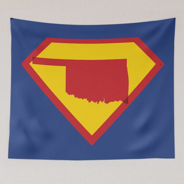 Item preview, OKLAHOMAN OKIE SOONER  SHIELD - Freedom Is The Superpower -   SUPERHERO OKLAHOMA design designed and sold by pelagio.