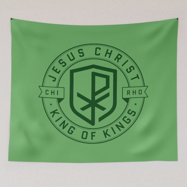 Item preview, Chi Rho - Green designed and sold by Se7enThunders.