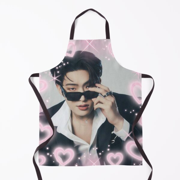 Item preview, Kpop Ateez Mingi Selfie Pink Hearts Photo designed and sold by StarBunnyDesign.