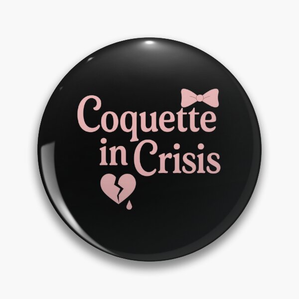 Item preview, Coquette in Crisis – Sad but Cute Aesthetic Tee designed and sold by ALITOPRINCE.