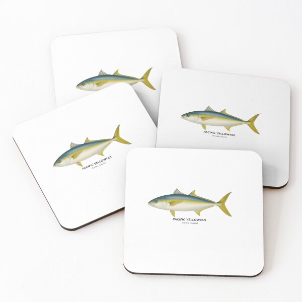 Item preview, Pacific Yellowtail – Marine Animals of California designed and sold by CaliforniaVibe.