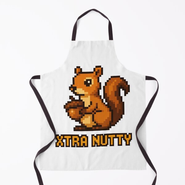 Item preview, Xtra Nutty – Xerus Pixel Squirrel Design designed and sold by NaturePixel.