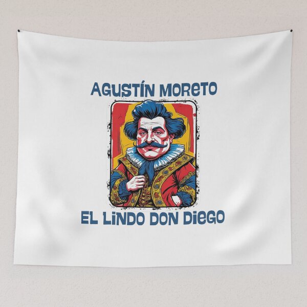 Item preview, The vain man in 'The Beautiful Don Diego' by Agustín Moreto designed and sold by Filologica.