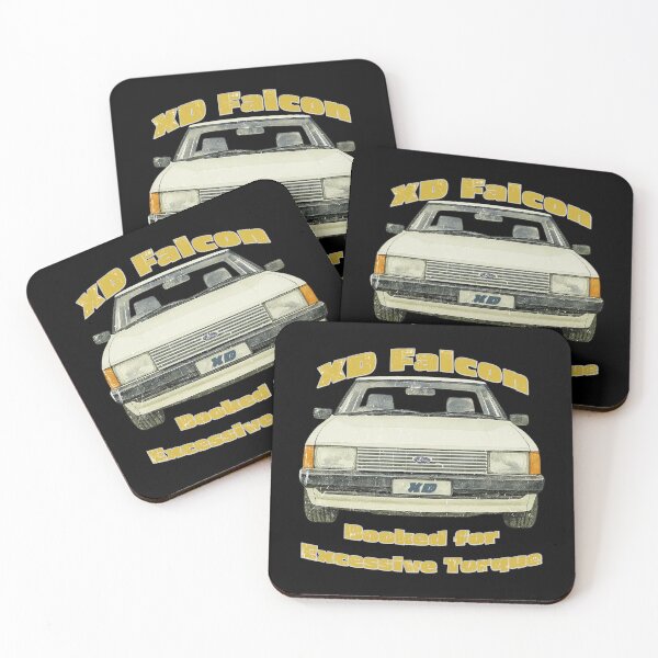 Item preview, XD Ford Falcon booked for excessive torque grunge car art designed and sold by Michael van der Hoorn.