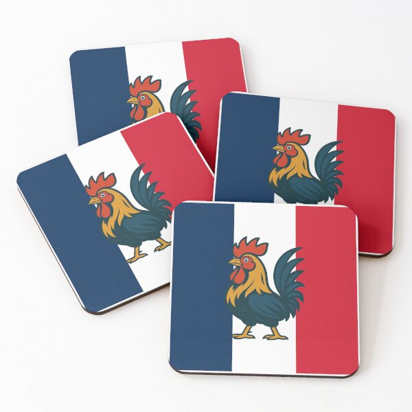 Item preview, French rooster with and without the tricolor flag designed and sold by Arte Digital Siglo XXI.