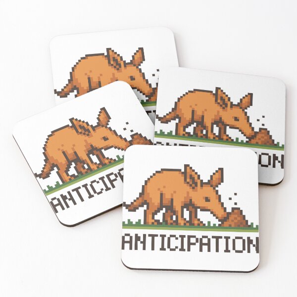 Item preview, Anticipation – Pixel Aardvark and Ant Hill Design designed and sold by NaturePixel.