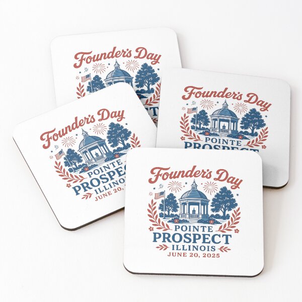 Item preview, Founder's Day 2025 T-Shirt Featuring Pointe Prospect Illinois Design designed and sold by Rue Market.