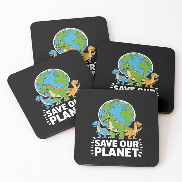 Item preview, Dinosaurs Save Our Planet Cute Earth Day designed and sold by Hlz-0118.