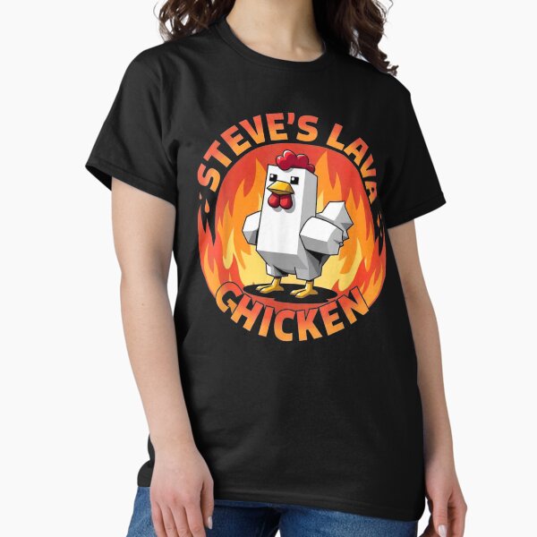 Item preview, Lava Chicken Miners Meme  designed and sold by Kixola.