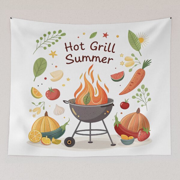Item preview, hot grill summer designed and sold by GogoGrove.