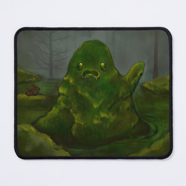 Item preview, Swamp Creature - Cryptid Painting designed and sold by Jamie Herself.