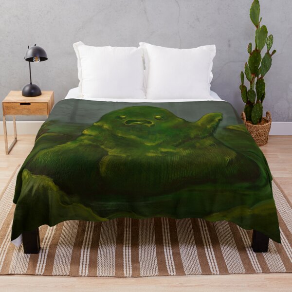 Item preview, Swamp Creature - Cryptid Painting designed and sold by Jamie Herself.