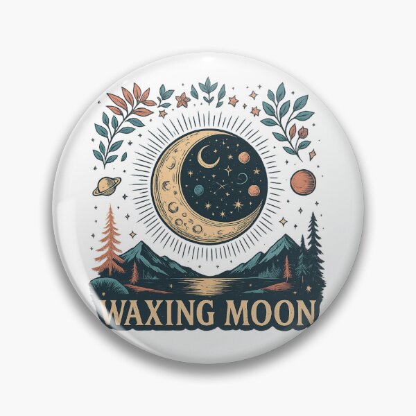Item preview, Waxing Moon designed and sold by Merchbes.