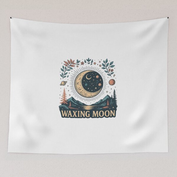 Item preview, Waxing Moon designed and sold by Merchbes.