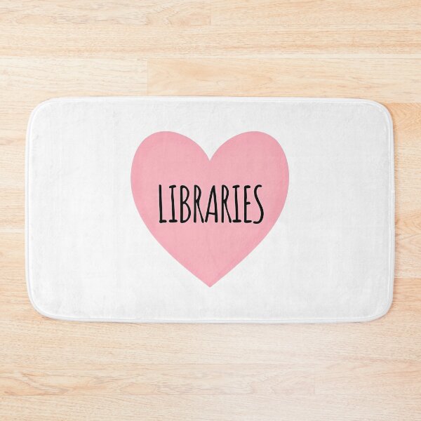 Item preview, I Heart Libraries  designed and sold by CharmStudio.