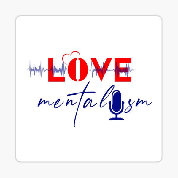 LOVEmentalism Podcast Logo Sticker