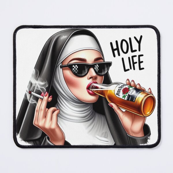 Item preview, Smoking Nuns designed and sold by devonclemon.