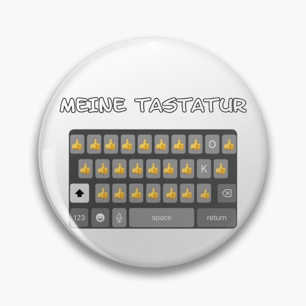 Item preview, "my keyboard" thumbs up designed and sold by Alpina-Design.