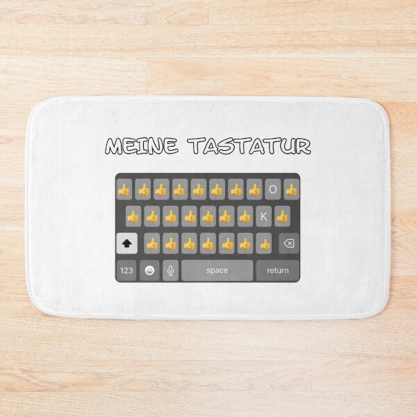 Item preview, "my keyboard" thumbs up designed and sold by Alpina-Design.