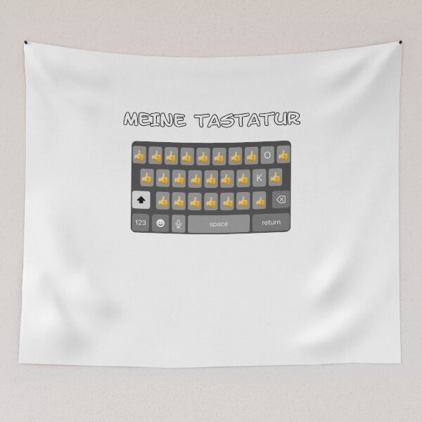 Item preview, "my keyboard" thumbs up designed and sold by Alpina-Design.