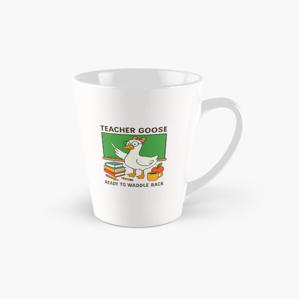 Item preview, Back To School Goose Teacher Fall Coquette Pumpkin designed and sold by TalalosART.