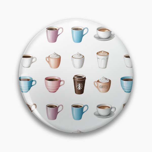 Item preview, Coffee mugs, cappuccino cups with cream, coffee to go stickers designed and sold by angel-cat-22.