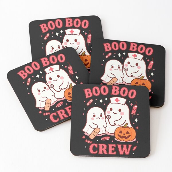 Item preview, Boo Boo Crew Nurse Funny Halloween Ghost Nurse Girl Women designed and sold by TalalosART.