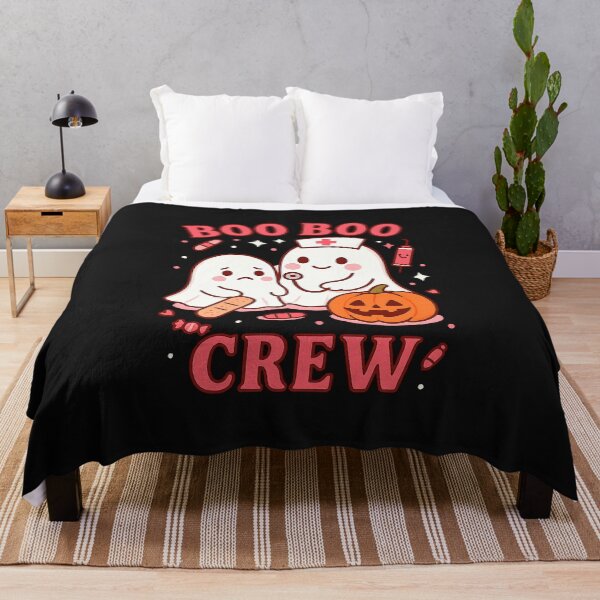 Item preview, Boo Boo Crew Nurse Funny Halloween Ghost Nurse Girl Women designed and sold by TalalosART.