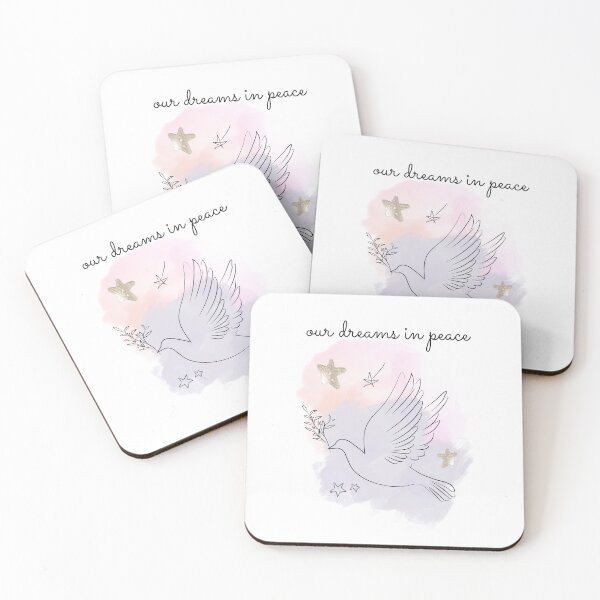 Item preview, Peace Dove Watercolor Soft Art designed and sold by mintmono-studio.