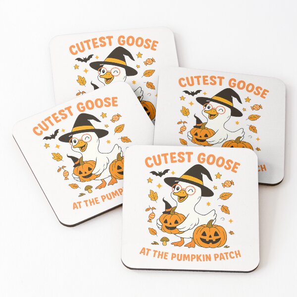 Item preview, Coolest Cutest Goose At The Patch Girls  designed and sold by TalalosART.