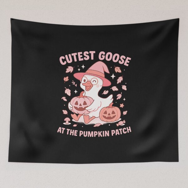 Item preview, Coolest Cutest Goose At The Patch Girls designed and sold by TalalosART.