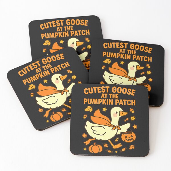 Item preview, Coolest Cutest Goose At The Patch Girls designed and sold by TalalosART.