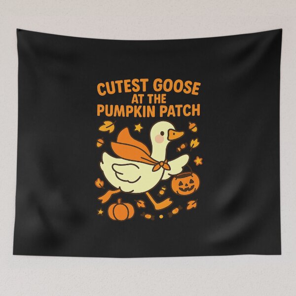 Item preview, Coolest Cutest Goose At The Patch Girls designed and sold by TalalosART.