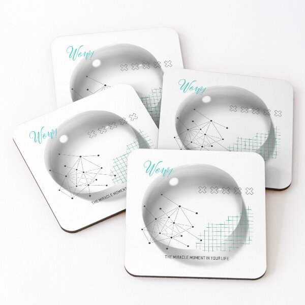 Item preview, The Miracle Moment – Abstract Orb Design designed and sold by mintmono-studio.