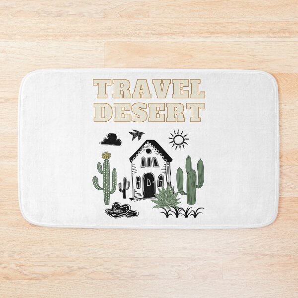 Item preview, Travel Desert Vibe – Cactus House Line Art Scene designed and sold by mintmono-studio.