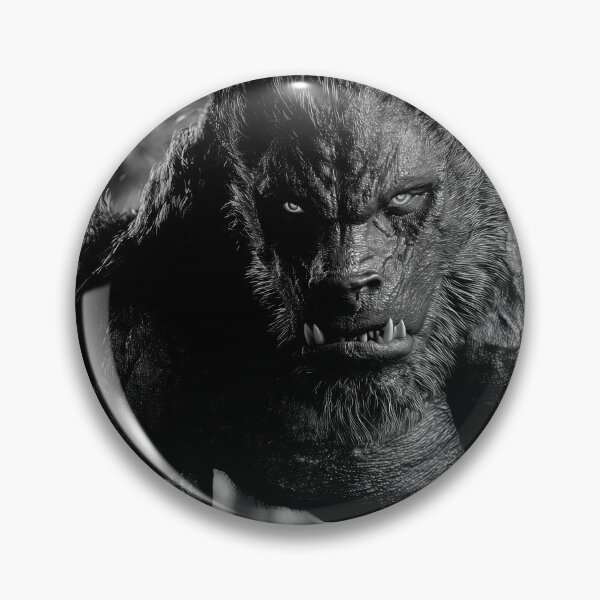 Item preview, Classic Werewolf Emerges from the Forest designed and sold by BadAttitudeTees.