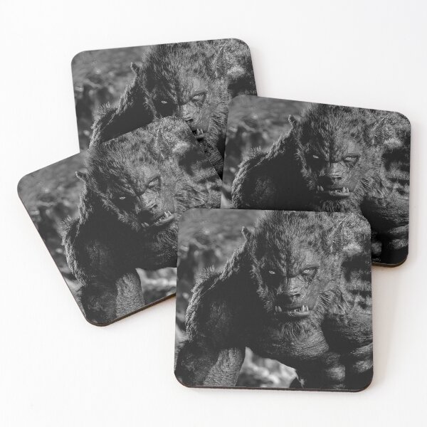 Item preview, Classic Werewolf Emerges from the Forest designed and sold by BadAttitudeTees.