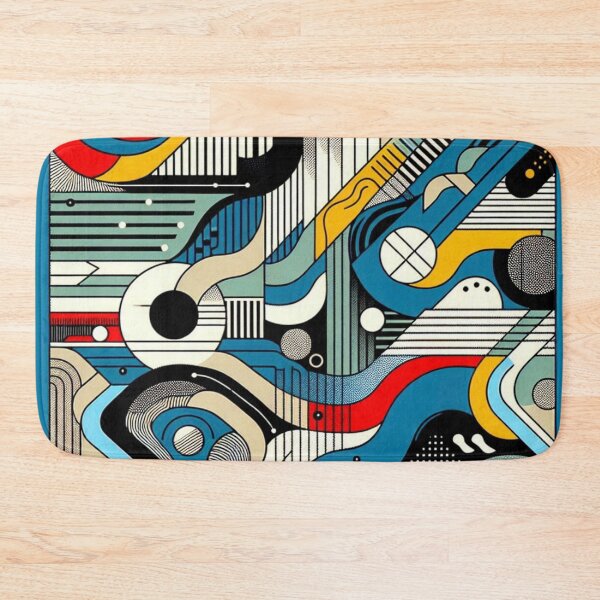 Item preview, Whimsical Waves Abstract designed and sold by purplesensation.